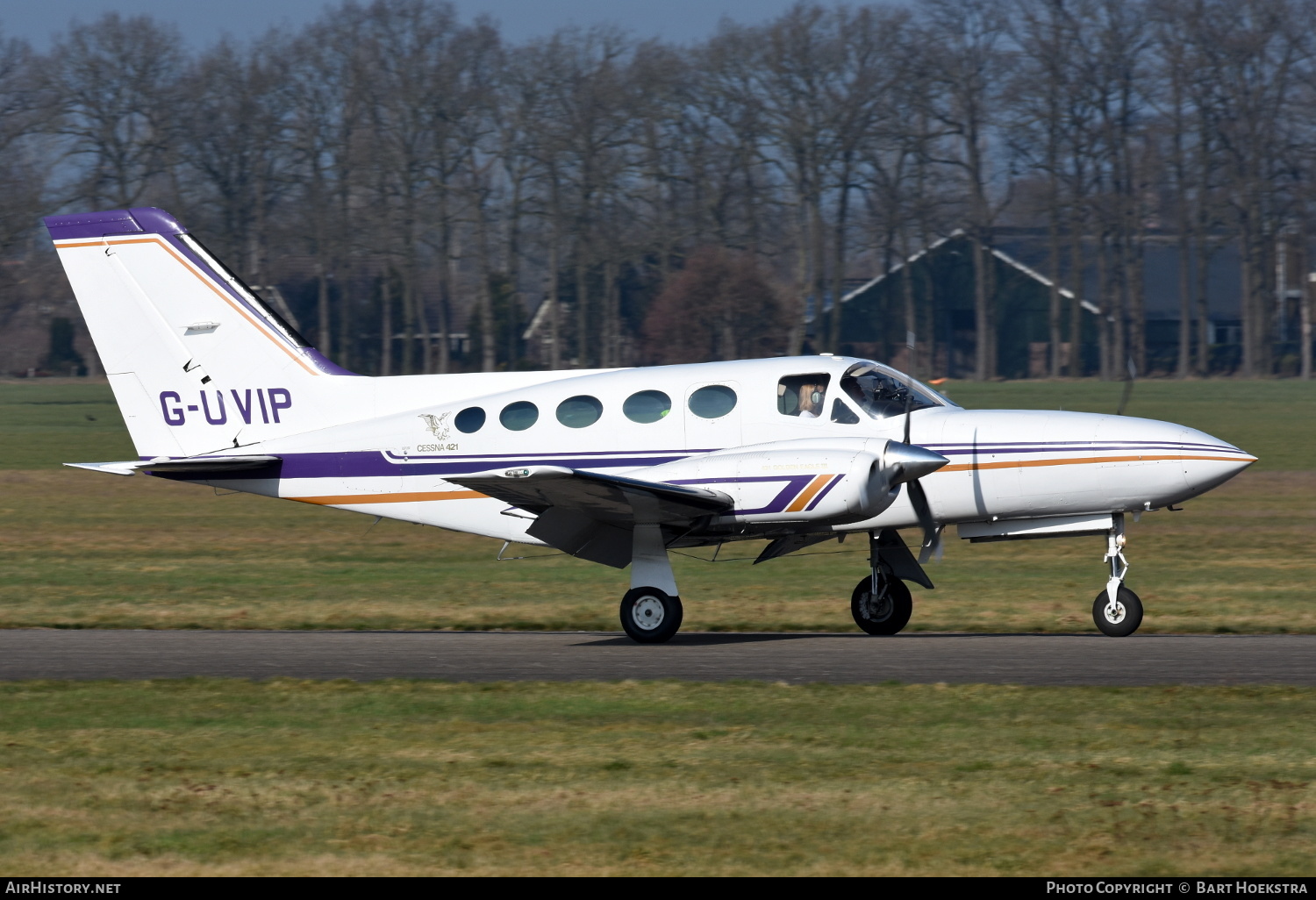 Aircraft Photo of G-UVIP | Cessna 421C Golden Eagle | AirHistory.net #141500