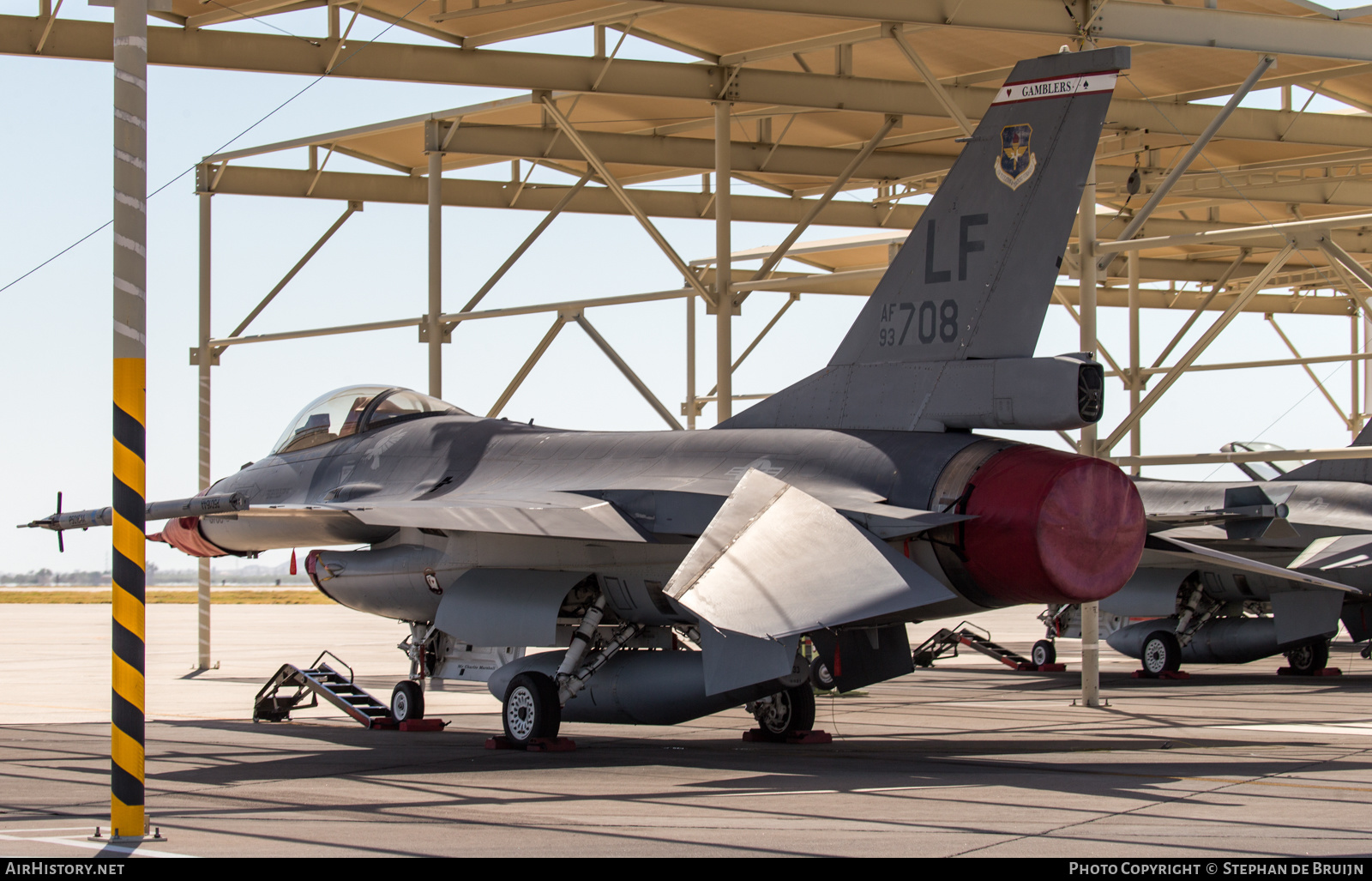 Aircraft Photo of 93-0708 / AF93-708 | General Dynamics F-16A Fighting Falcon | USA - Air Force | AirHistory.net #141501