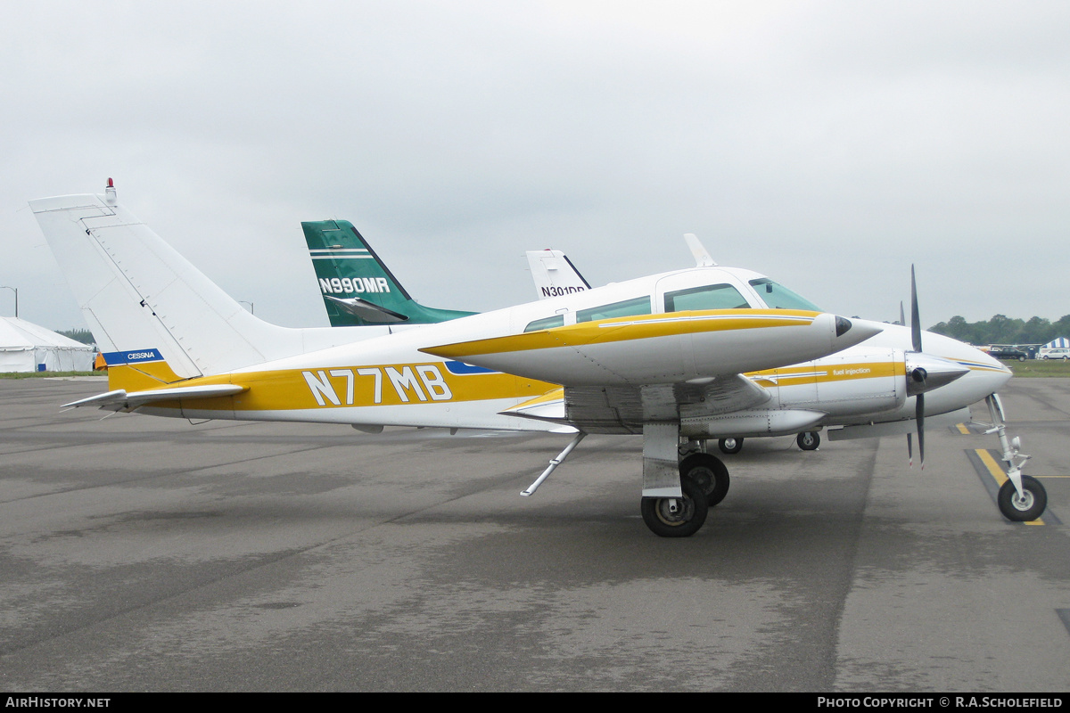 Aircraft Photo of N77MB | Cessna 310I | AirHistory.net #141519