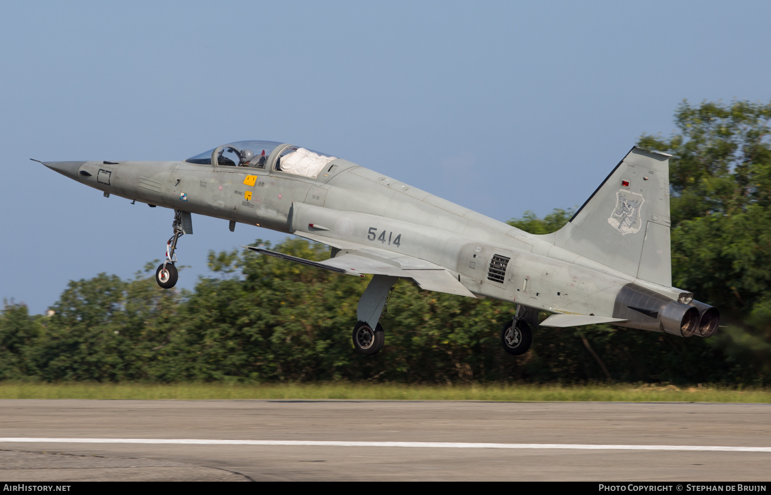 Aircraft Photo of 5414 | Northrop F-5F Tiger II | Taiwan - Air Force | AirHistory.net #141524