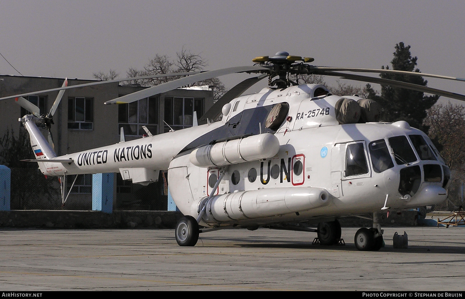 Aircraft Photo of RA-25748 | Mil Mi-8AMT | United Nations | AirHistory.net #141538