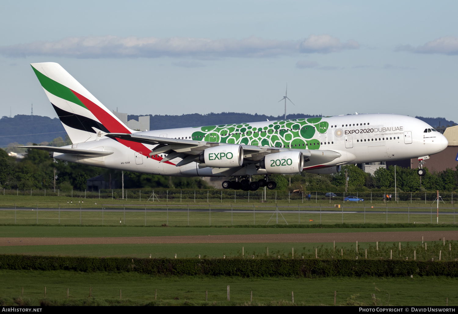 Aircraft Photo of A6-EOK | Airbus A380-861 | Emirates | AirHistory.net #141540