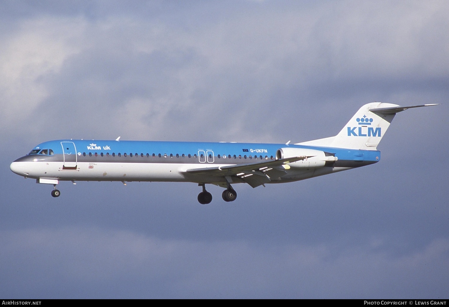 Aircraft Photo of G-UKFN | Fokker 100 (F28-0100) | KLM UK | AirHistory.net #141548