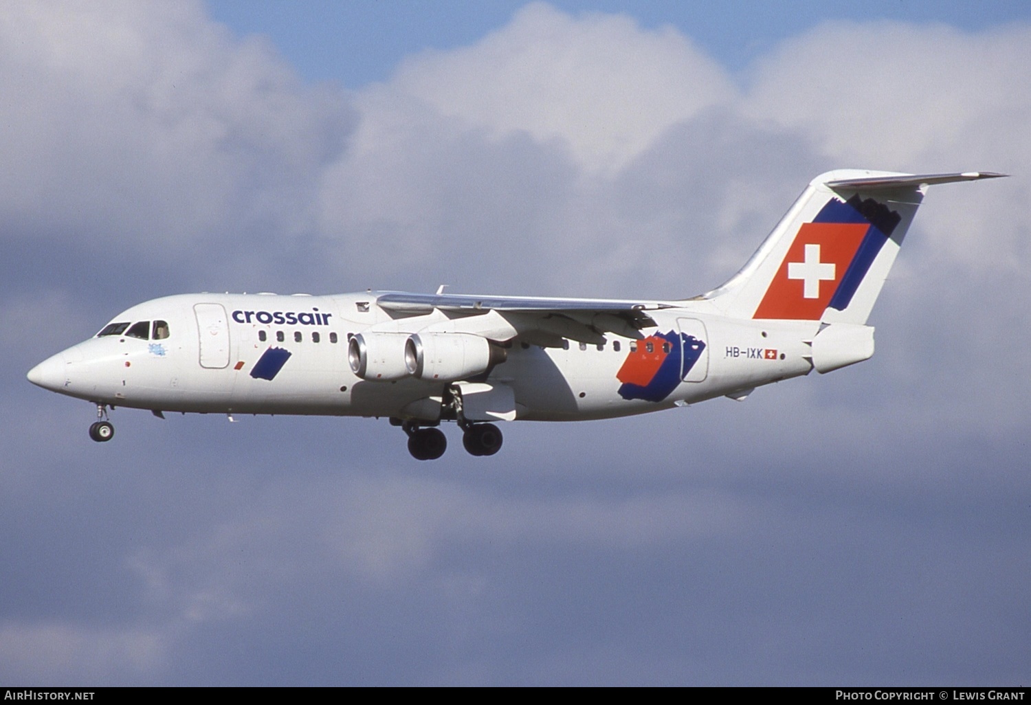Aircraft Photo of HB-IXK | British Aerospace Avro 146-RJ85 | Crossair | AirHistory.net #141549