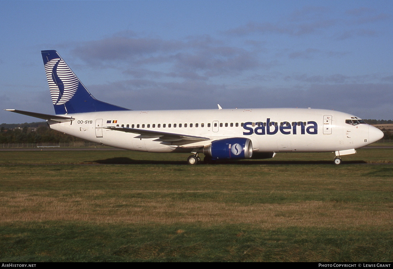 Aircraft Photo of OO-SYB | Boeing 737-329 | Sabena | AirHistory.net #141556