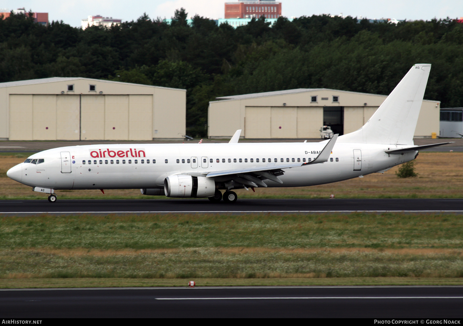Aircraft Photo of D-ABAG | Boeing 737-86J | Air Berlin | AirHistory.net #141559