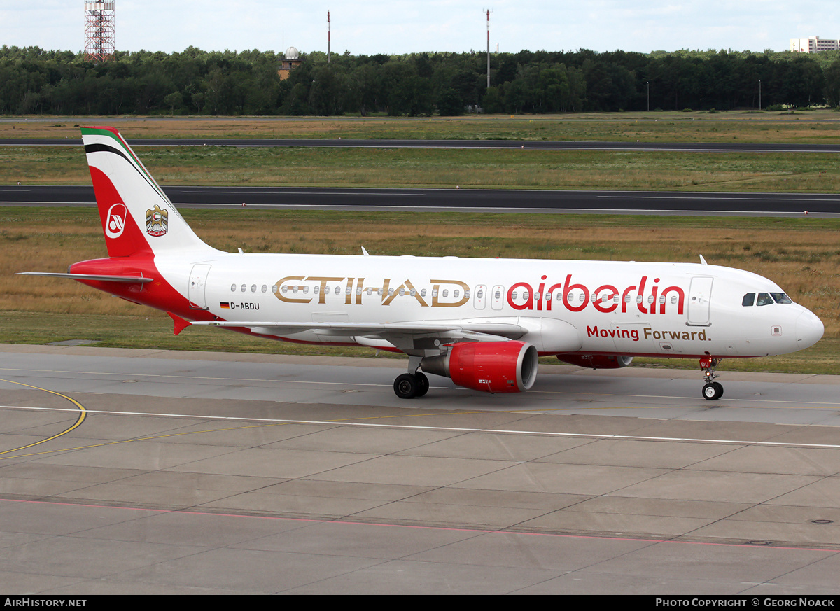 Aircraft Photo of D-ABDU | Airbus A320-214 | Air Berlin | AirHistory.net #141563