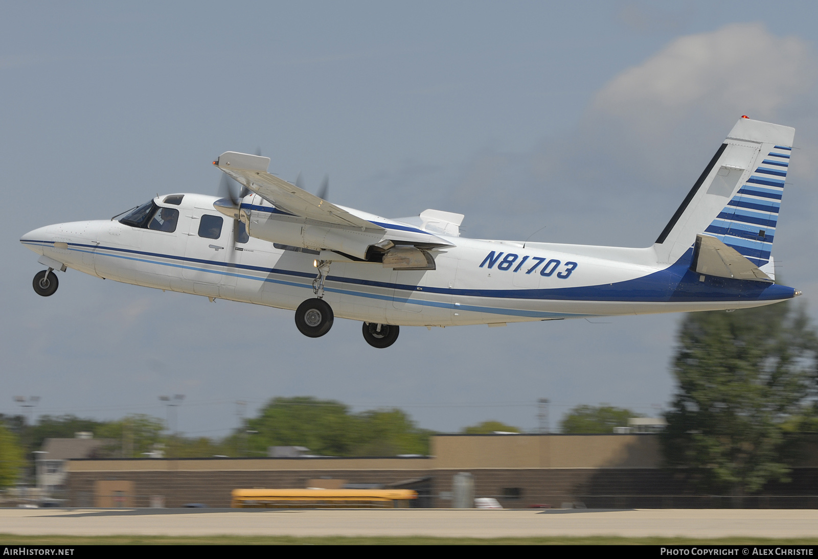 Aircraft Photo of N81703 | Rockwell 690B Turbo Commander | AirHistory.net #141568