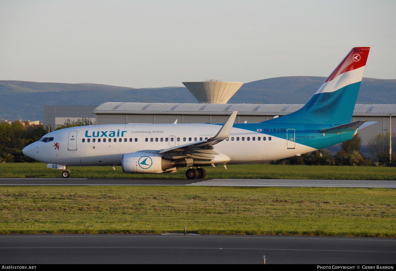 Aircraft Photo of LX-LGQ | Boeing 737-7C9 | Luxair | AirHistory.net #141573