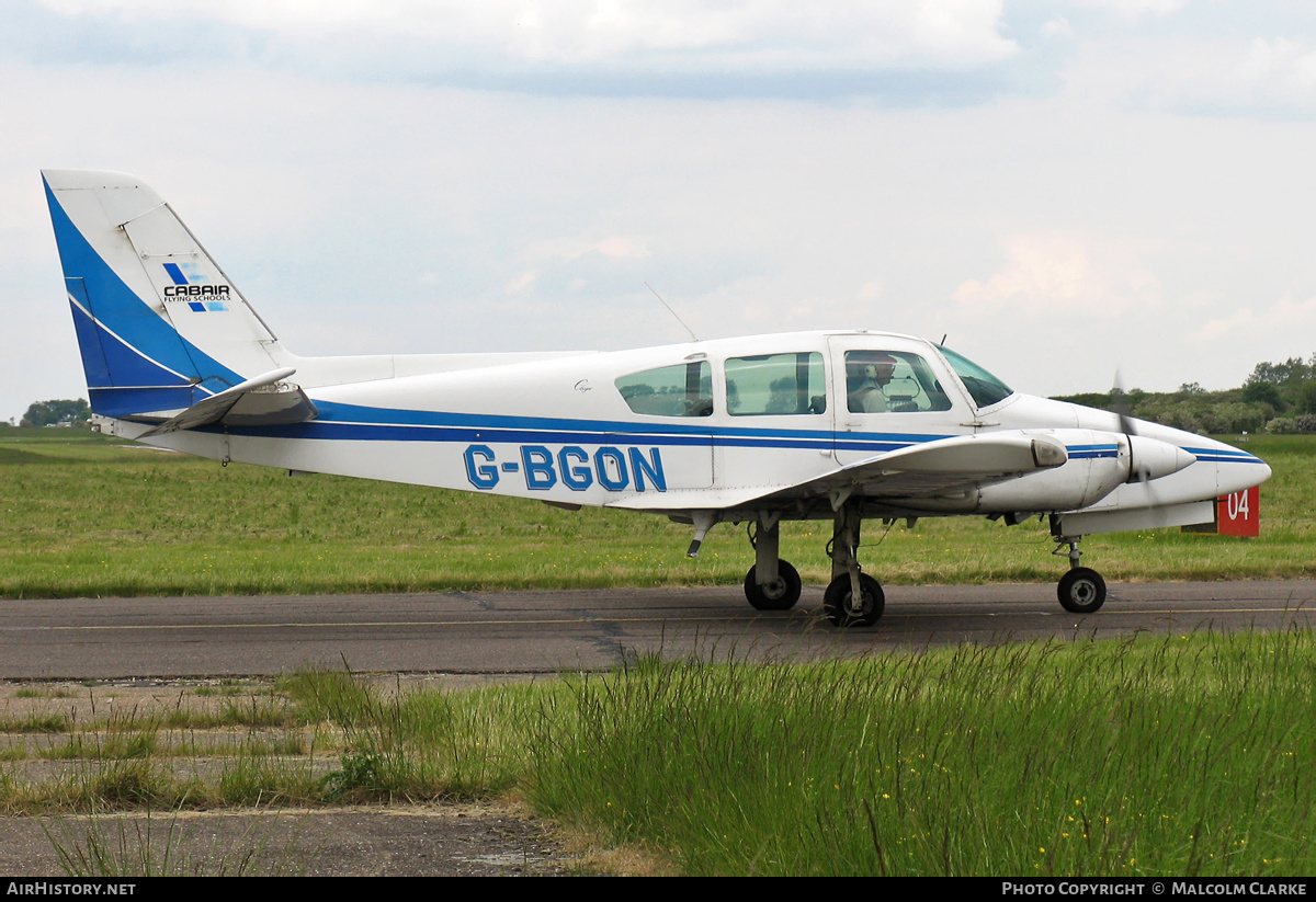 Aircraft Photo of G-BGON | Gulfstream American GA-7 Cougar | Cabair | AirHistory.net #141581