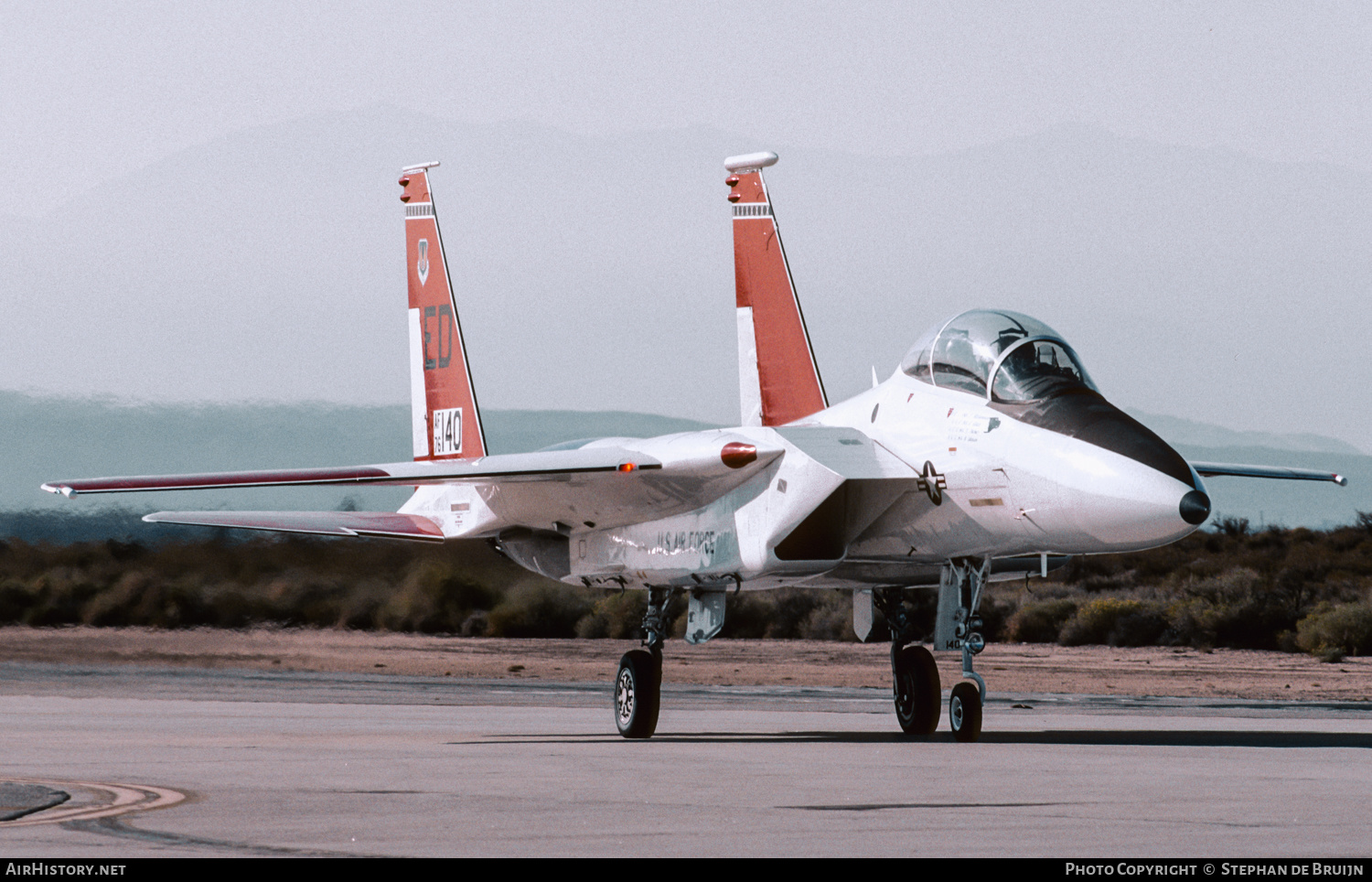 Aircraft Photo of 76-0140 / AF76-140 | McDonnell Douglas F-15B Eagle | USA - Air Force | AirHistory.net #141607