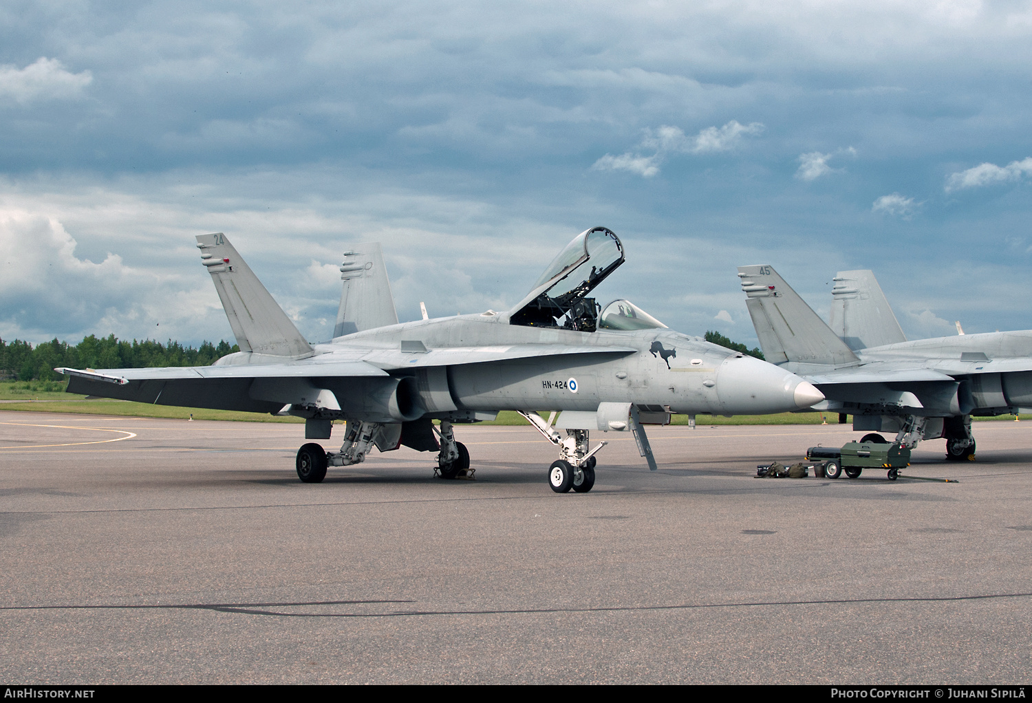 Aircraft Photo of HN-424 | McDonnell Douglas F/A-18C Hornet | Finland - Air Force | AirHistory.net #141613