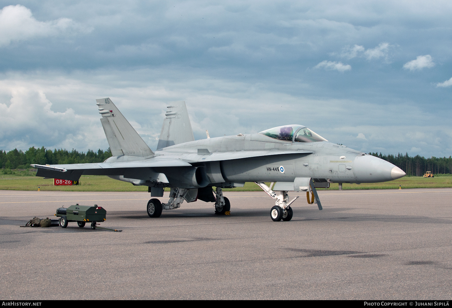 Aircraft Photo of HN-445 | McDonnell Douglas F/A-18C Hornet | Finland - Air Force | AirHistory.net #141615