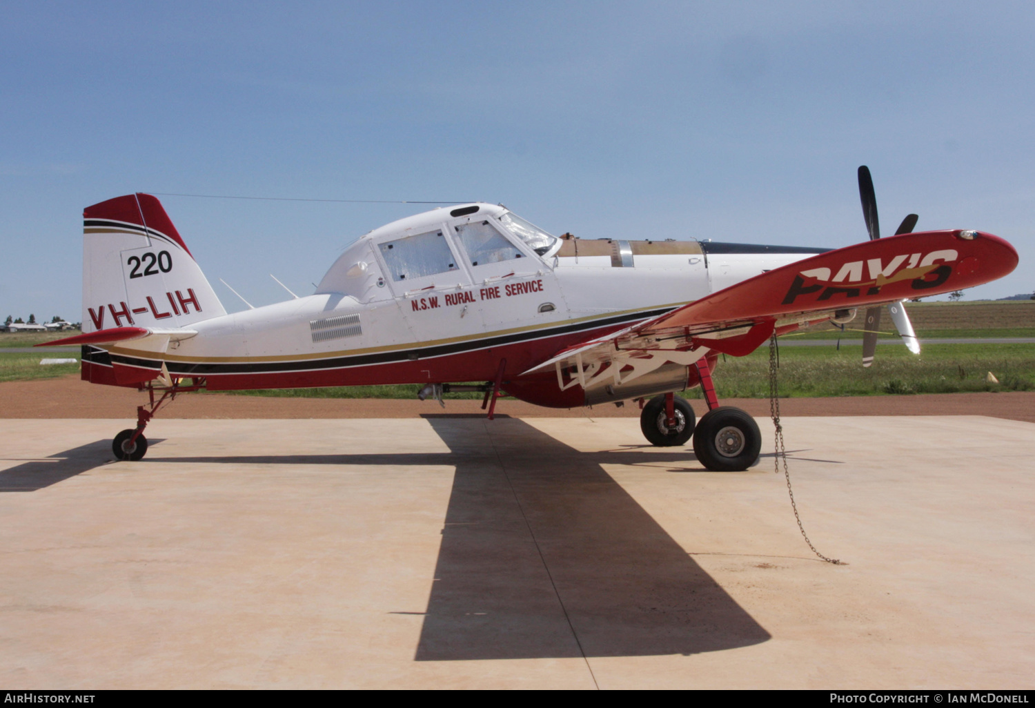 Aircraft Photo of VH-LIH | Air Tractor AT-802 | Pay's Air Service | AirHistory.net #141648