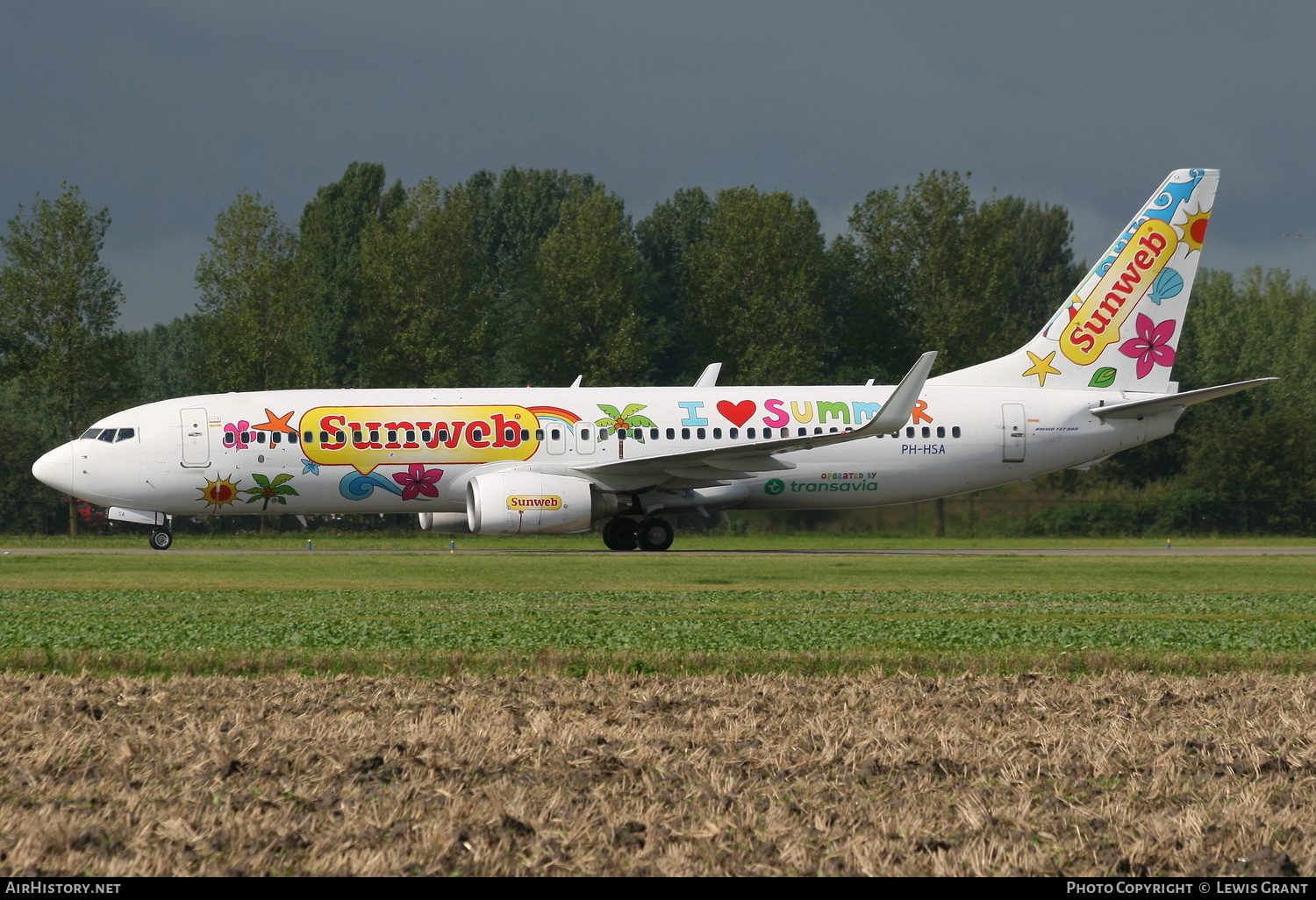 Aircraft Photo of PH-HSA | Boeing 737-8K2 | Transavia | AirHistory.net #141674