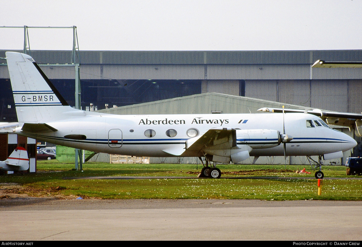 Aircraft Photo of G-BMSR | Grumman G-159 Gulfstream I | Aberdeen Airways | AirHistory.net #141688