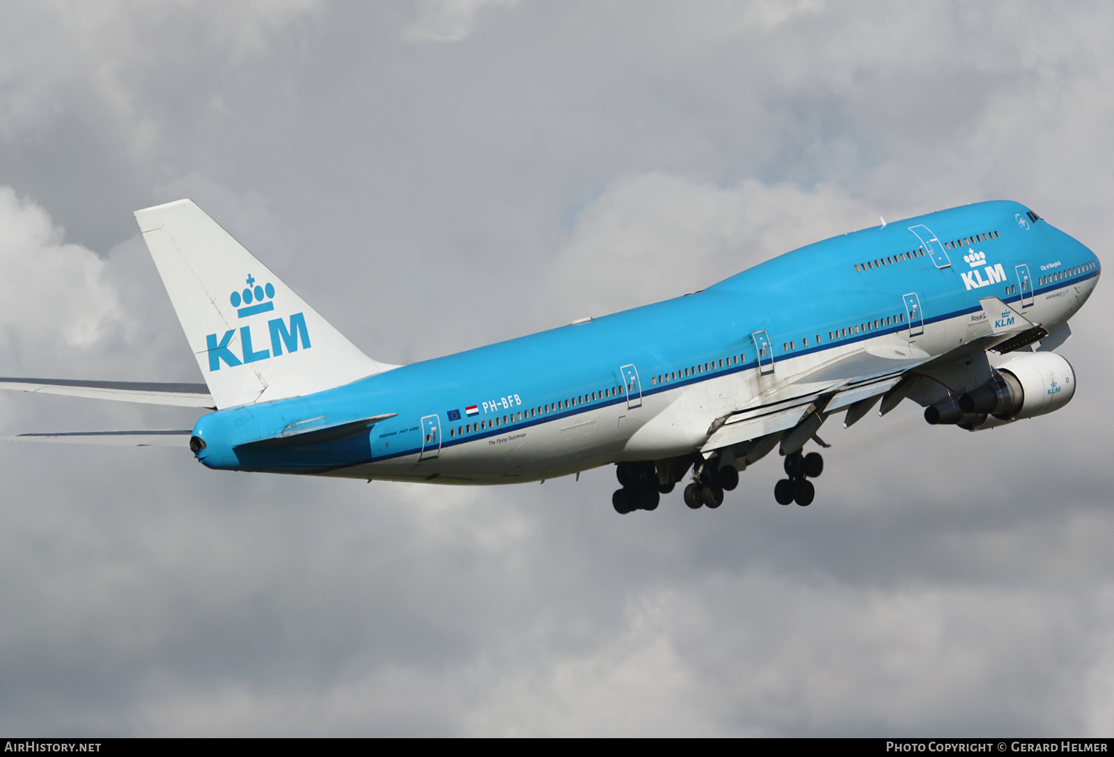 Aircraft Photo of PH-BFB | Boeing 747-406 | KLM - Royal Dutch Airlines | AirHistory.net #141697