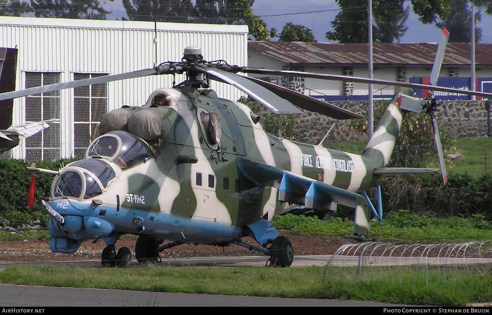 Aircraft Photo of 9T-HM2 | Mil Mi-35 | Congo-Kinshasa - Air Force | AirHistory.net #141707