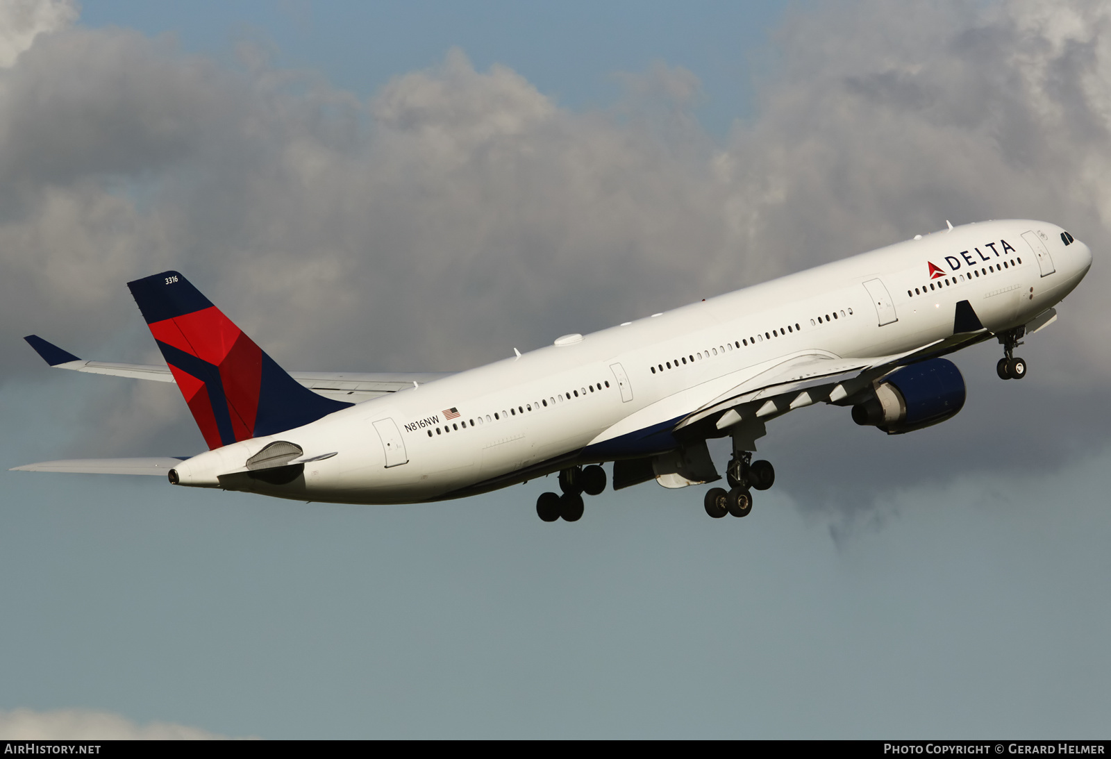 Aircraft Photo of N816NW | Airbus A330-323E | Delta Air Lines | AirHistory.net #141710