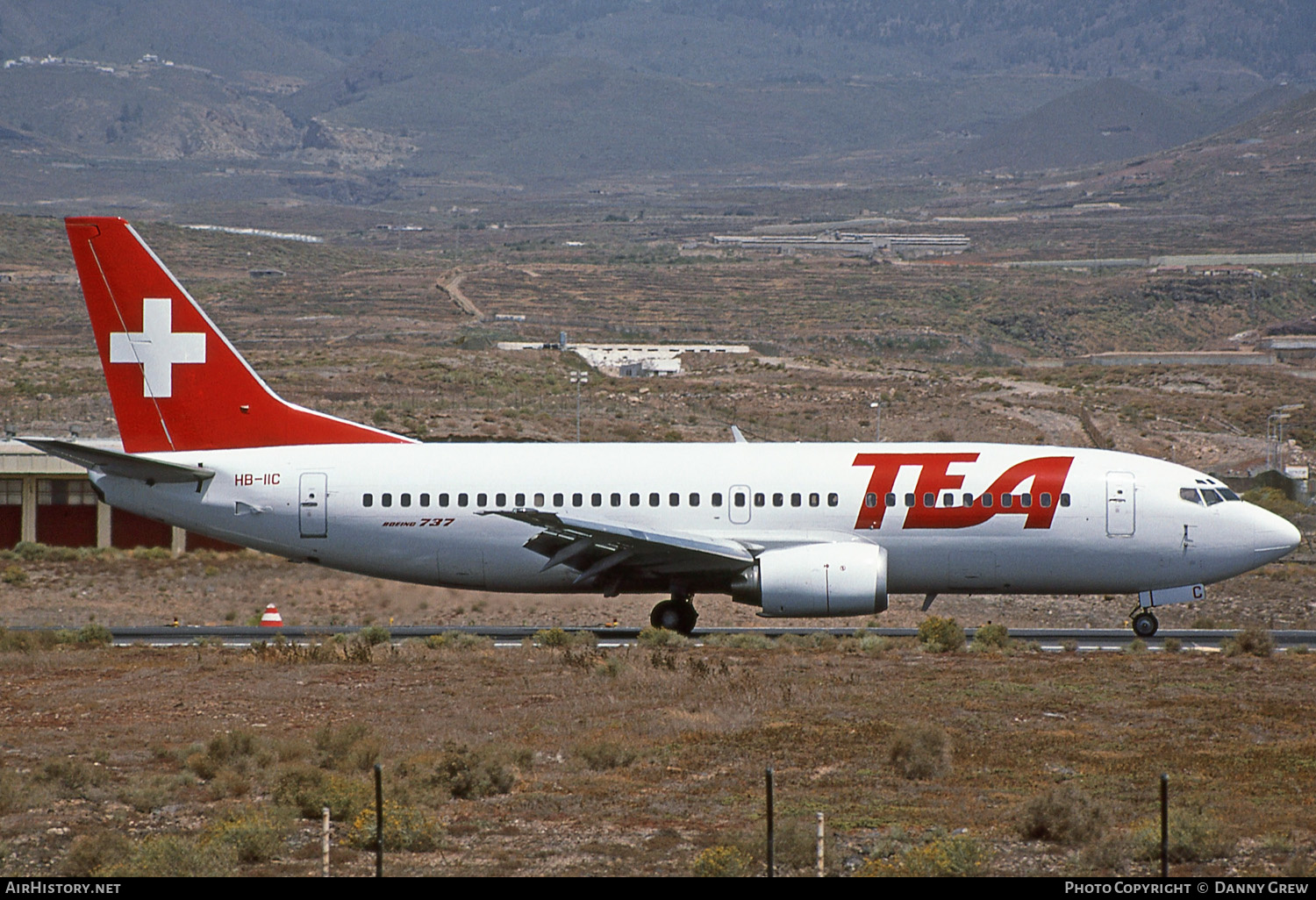 Aircraft Photo of HB-IIC | Boeing 737-3M8 | TEA - Trans European Airways | AirHistory.net #141713