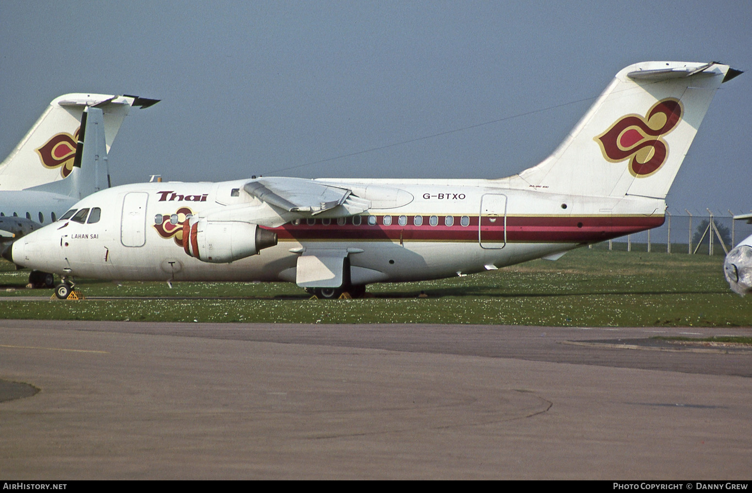 Aircraft Photo of G-BTXO | British Aerospace BAe-146-100 | Thai Airways International | AirHistory.net #141728