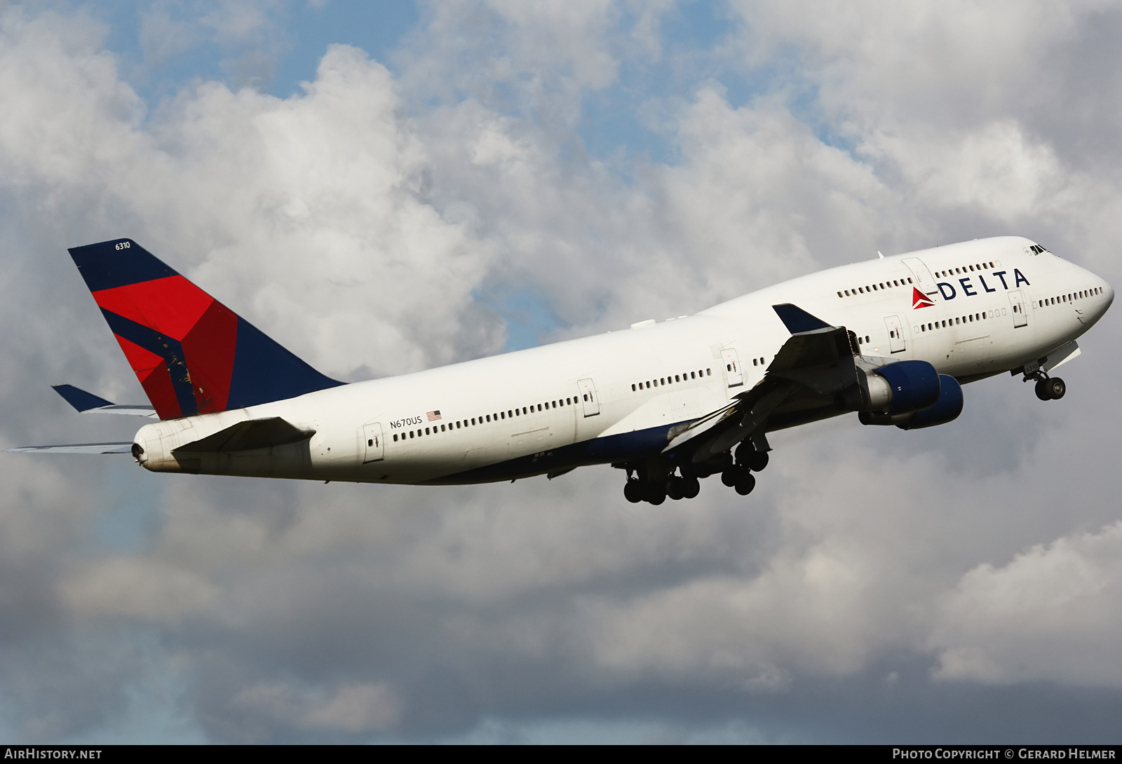 Aircraft Photo of N670US | Boeing 747-451 | Delta Air Lines | AirHistory.net #141732