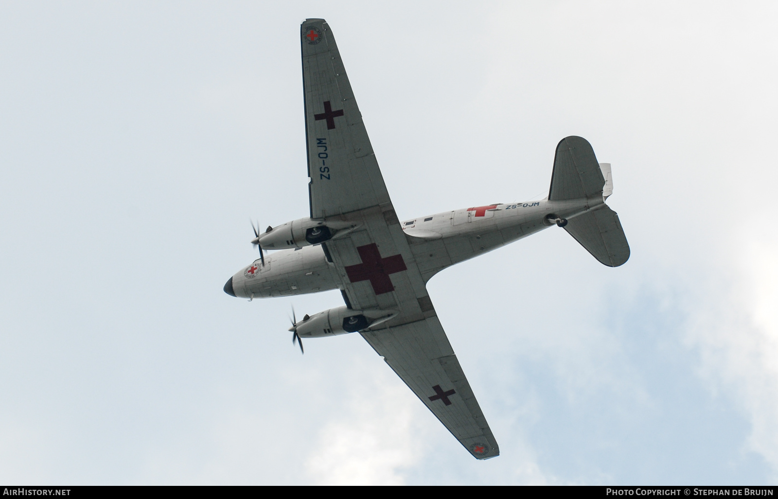 Aircraft Photo of ZS-OJM | Dodson DC-3C-TP | ICRC - International Committee of the Red Cross | AirHistory.net #141734