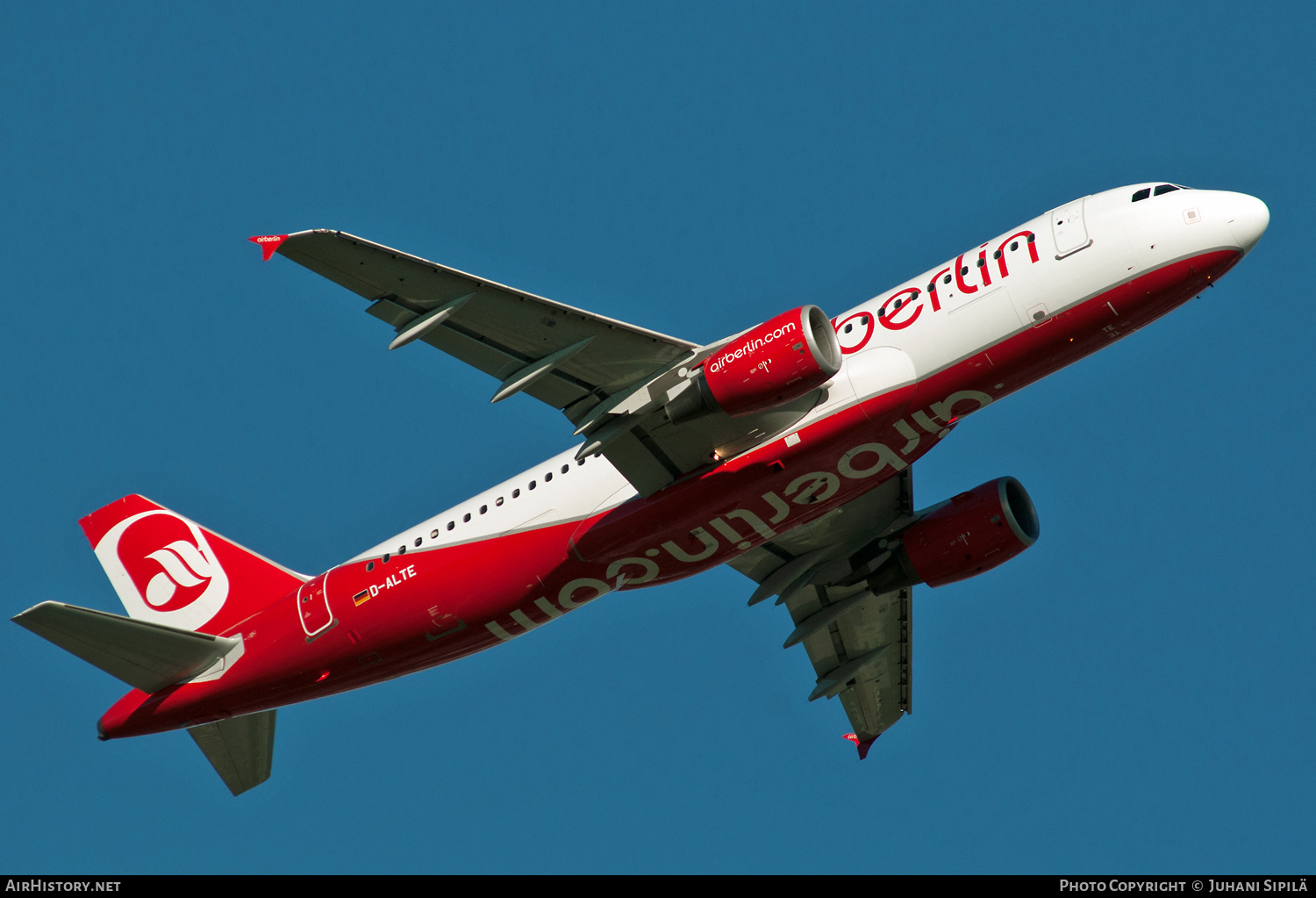 Aircraft Photo of D-ALTE | Airbus A320-214 | Air Berlin | AirHistory.net #141742