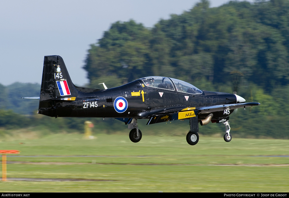 Aircraft Photo of ZF145 | Short S-312 Tucano T1 | UK - Air Force | AirHistory.net #141755