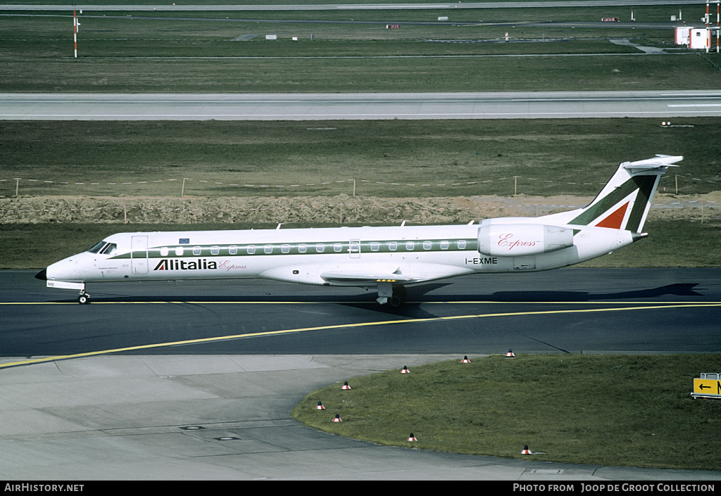 Aircraft Photo of I-EXME | Embraer ERJ-145LR (EMB-145LR) | Alitalia Express | AirHistory.net #141766