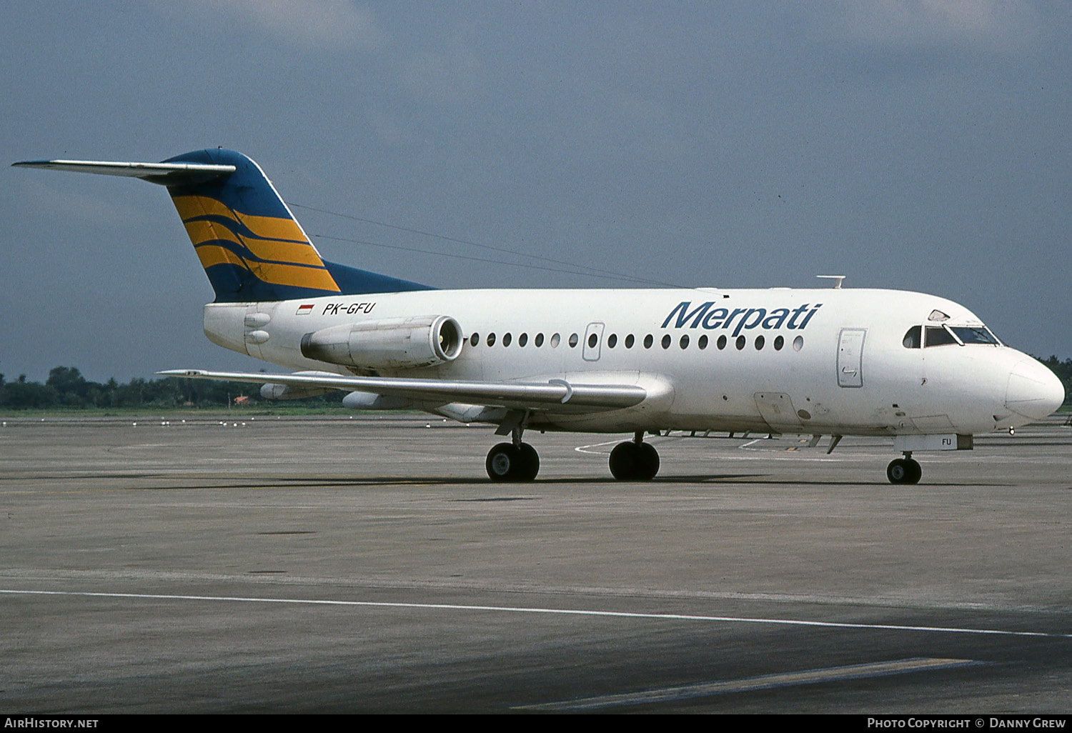 Aircraft Photo of PK-GFU | Fokker F28-3000 Fellowship | Merpati Nusantara Airlines | AirHistory.net #141771