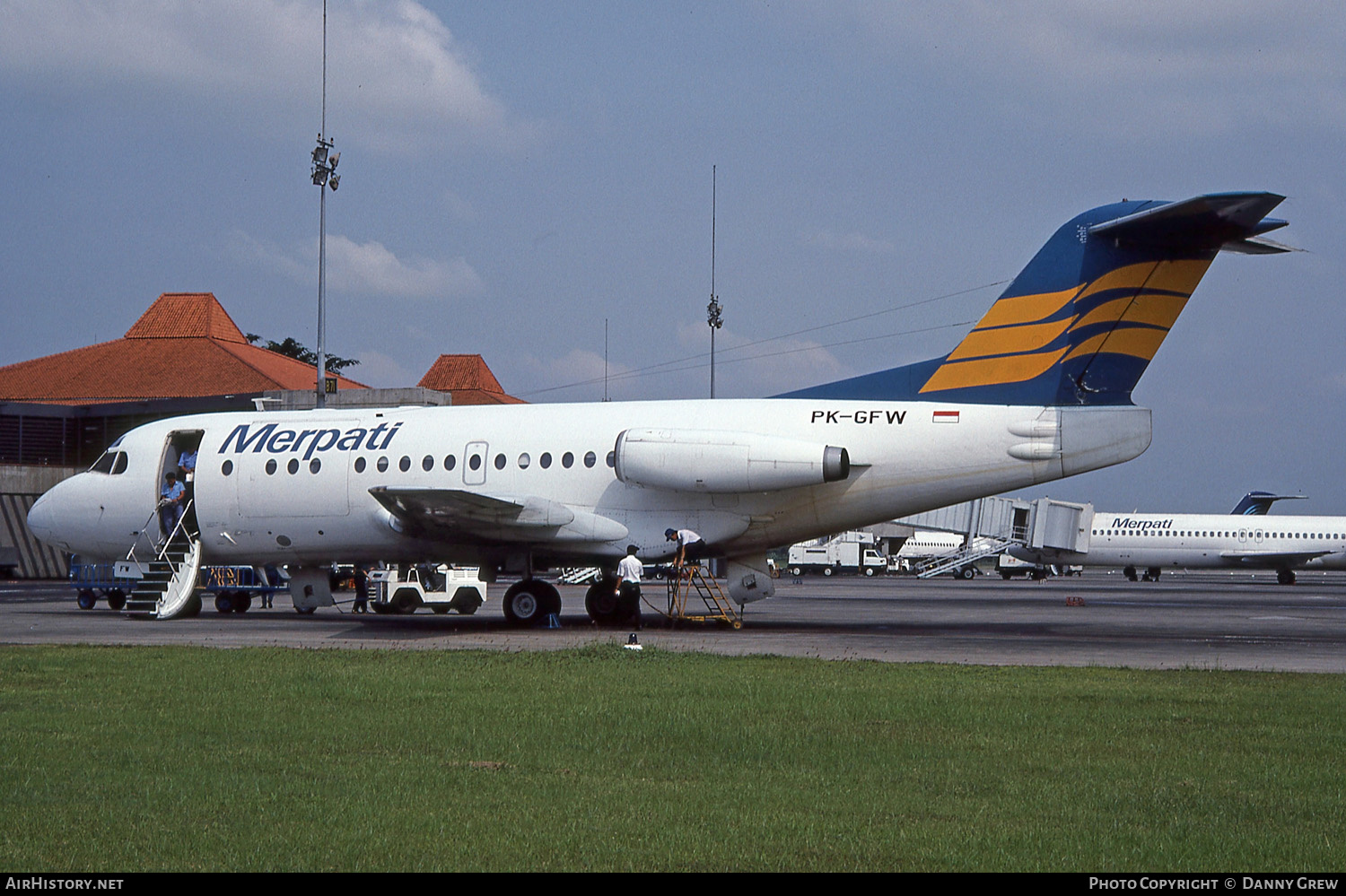 Aircraft Photo of PK-GFW | Fokker F28-3000RC Fellowship | Merpati Nusantara Airlines | AirHistory.net #141772