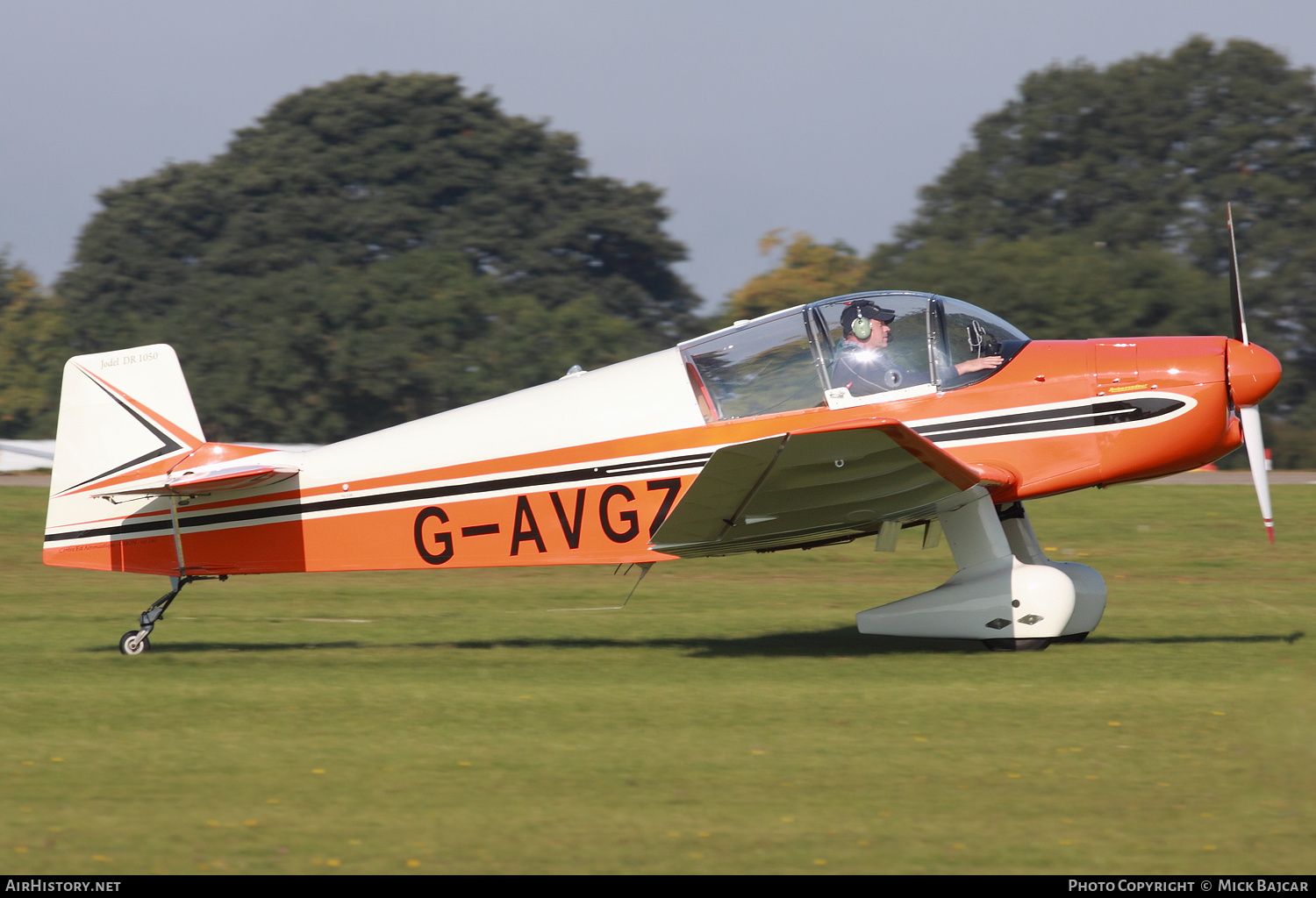 Aircraft Photo of G-AVGZ | Jodel DR-1050 Ambassadeur | AirHistory.net #141773