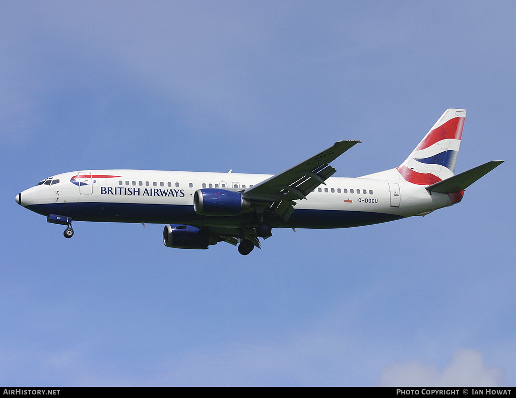 Aircraft Photo of G-DOCU | Boeing 737-436 | British Airways | AirHistory.net #141780