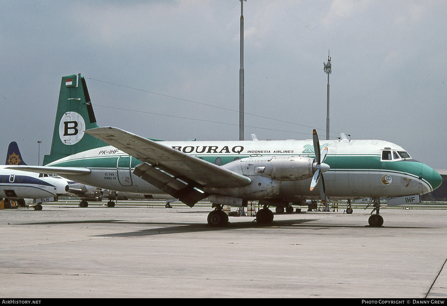Aircraft Photo of PK-IHF | Hawker Siddeley HS-748 Srs2/234 | Bouraq Indonesia Airlines | AirHistory.net #141789