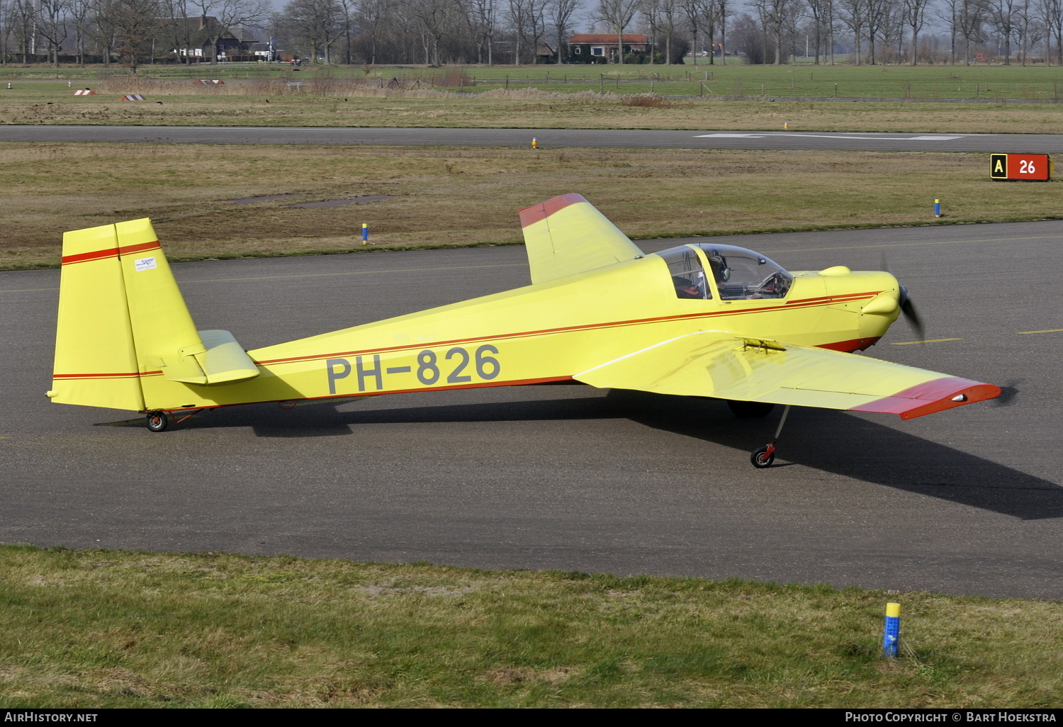 Aircraft Photo of PH-826 | Scheibe SF-25B Falke | AirHistory.net #141791