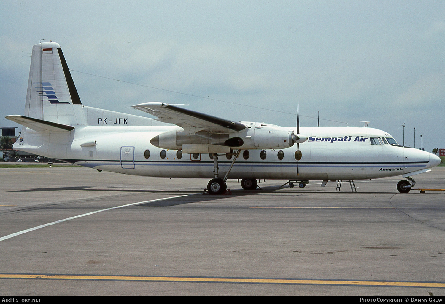 Aircraft Photo of PK-JFK | Fokker F27-200 Friendship | Sempati Air | AirHistory.net #141792