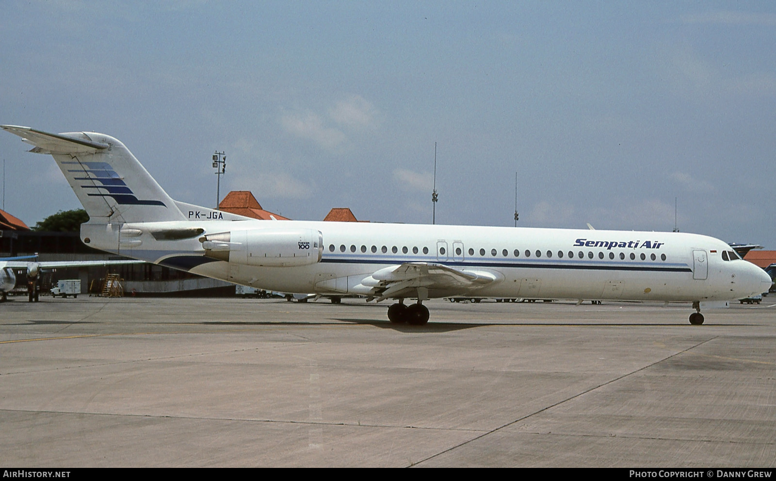 Aircraft Photo of PK-JGA | Fokker 100 (F28-0100) | Sempati Air | AirHistory.net #141793