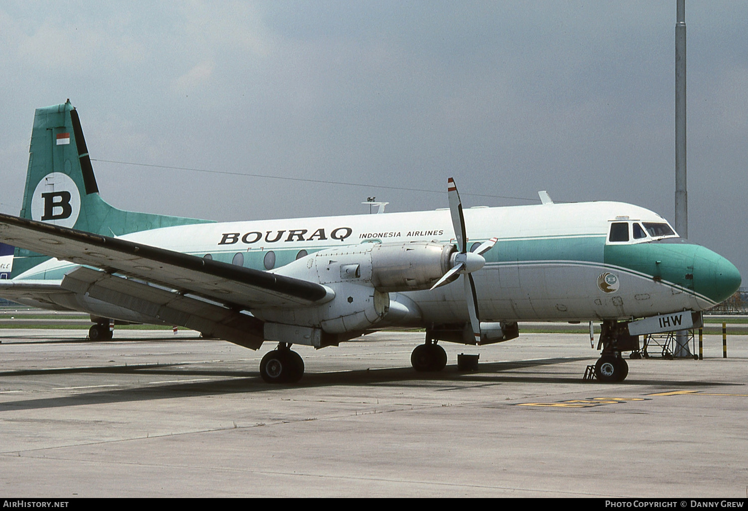 Aircraft Photo of PK-IHW | British Aerospace BAe-748 Srs2B/402 | Bouraq Indonesia Airlines | AirHistory.net #141796