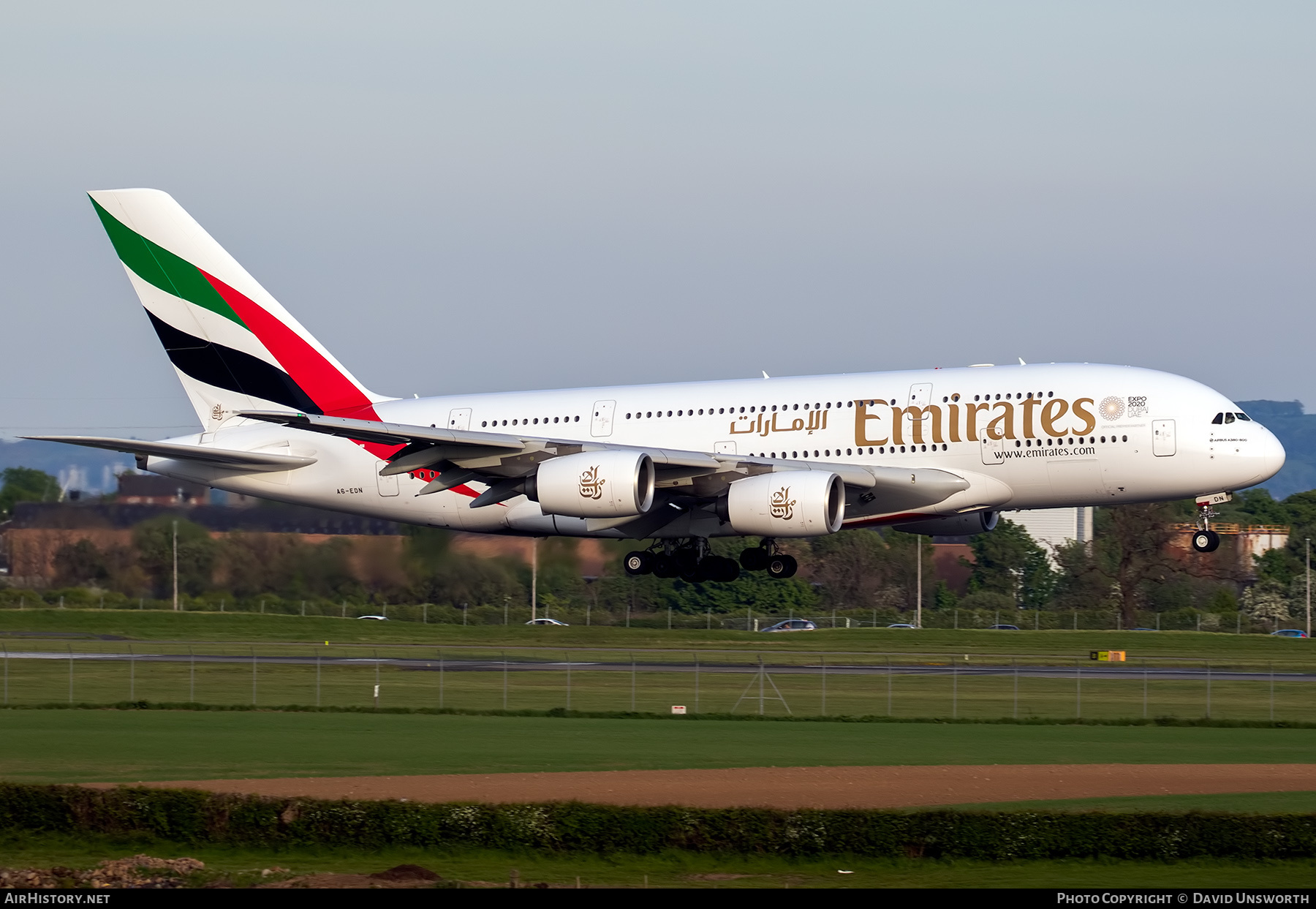 Aircraft Photo of A6-EDN | Airbus A380-861 | Emirates | AirHistory.net #141801