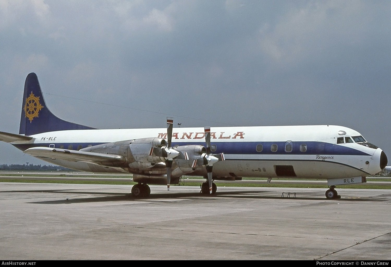 Aircraft Photo of PK-RLE | Lockheed L-188A Electra | Mandala Airlines | AirHistory.net #141802