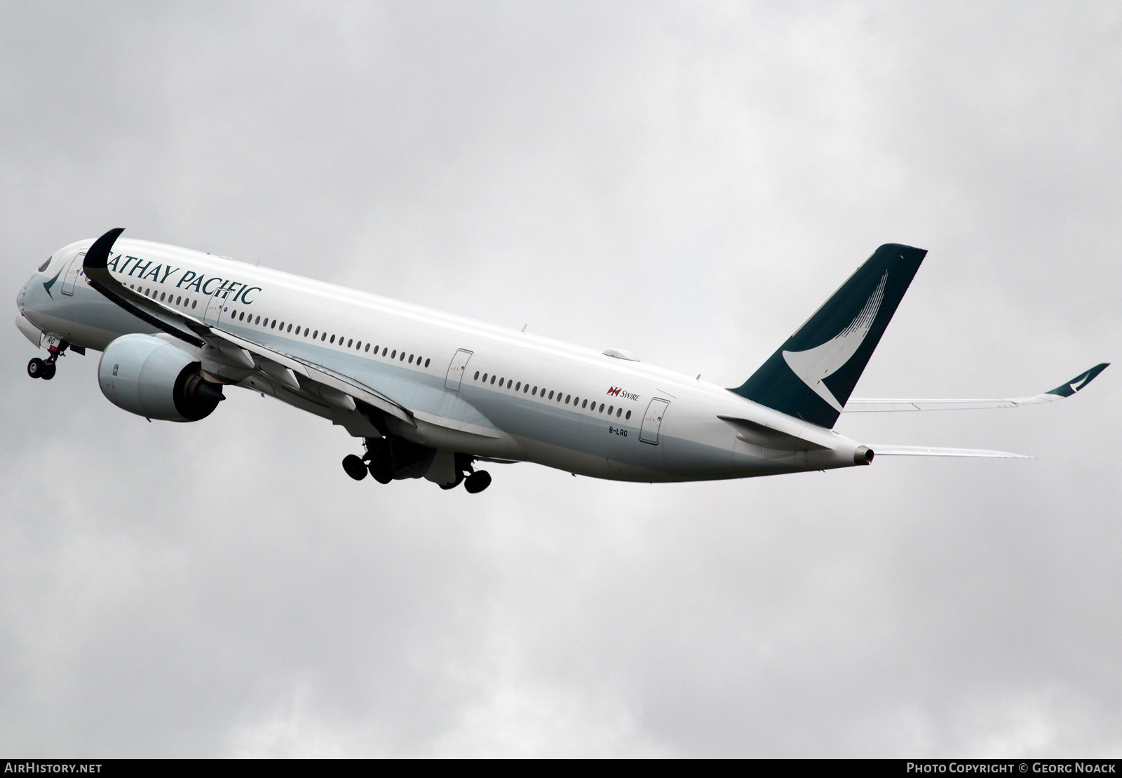 Aircraft Photo of B-LRG | Airbus A350-941 | Cathay Pacific Airways | AirHistory.net #141803