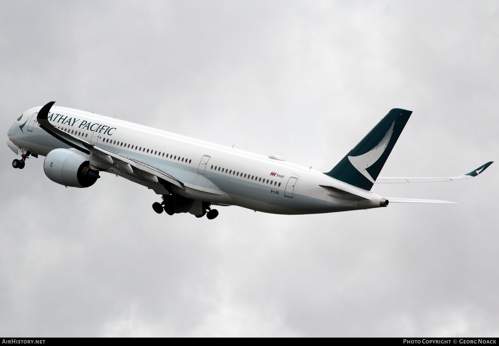 Aircraft Photo of B-LRG | Airbus A350-941 | Cathay Pacific Airways | AirHistory.net #141803