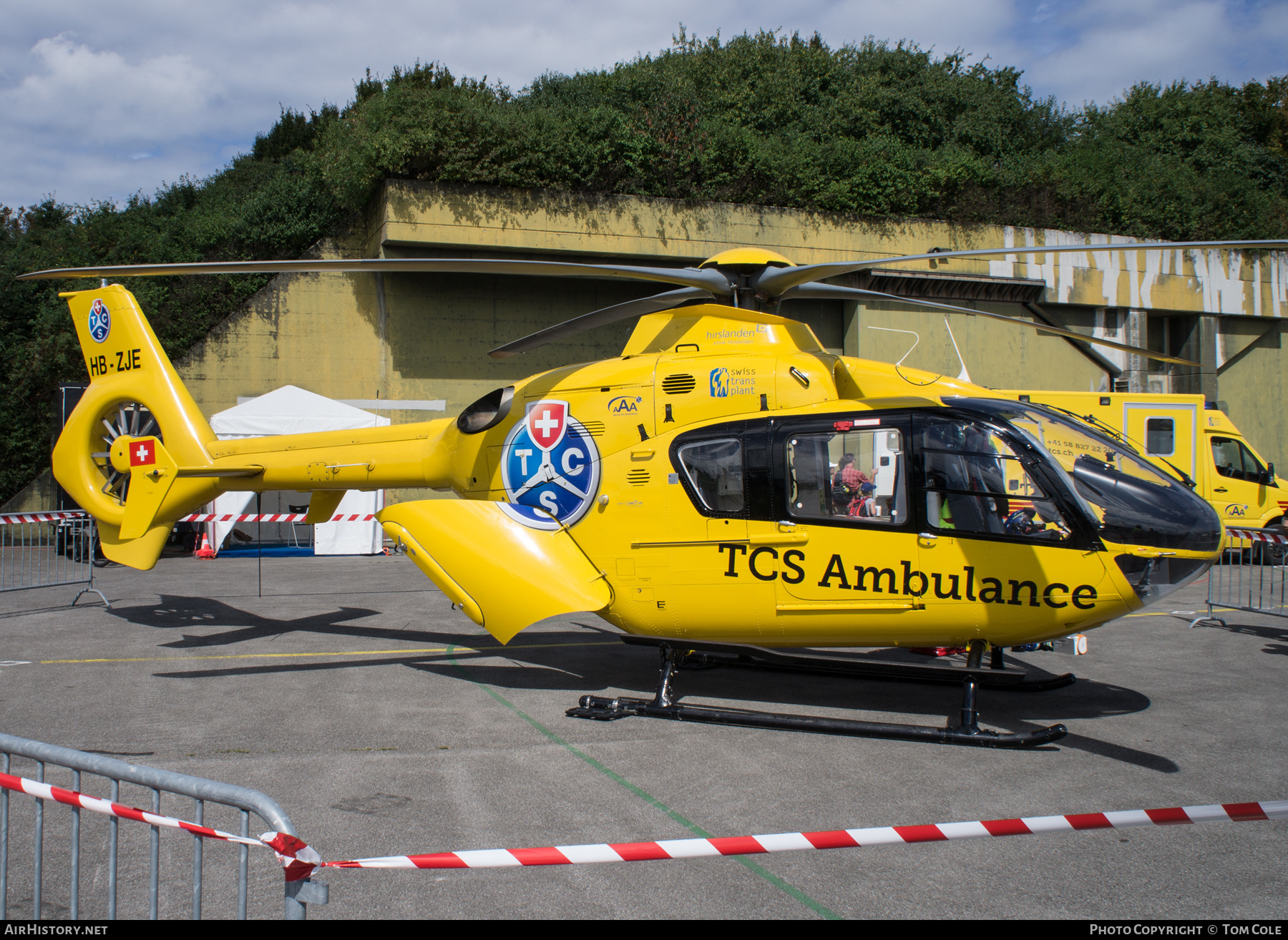 Aircraft Photo of HB-ZJE | Eurocopter EC-135P-1 | TCS - Touring Club Schweiz | AirHistory.net #141817