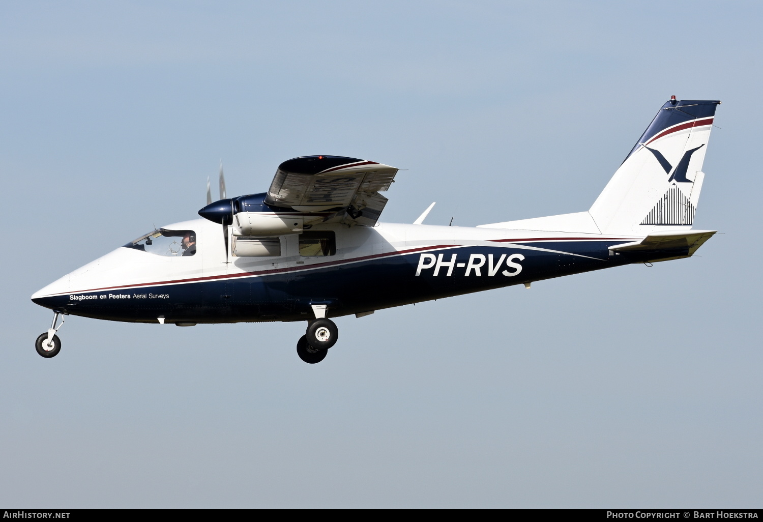 Aircraft Photo of PH-RVS | Partenavia P-68 | Slagboom en Peeters Aerial Surveys | AirHistory.net #141840