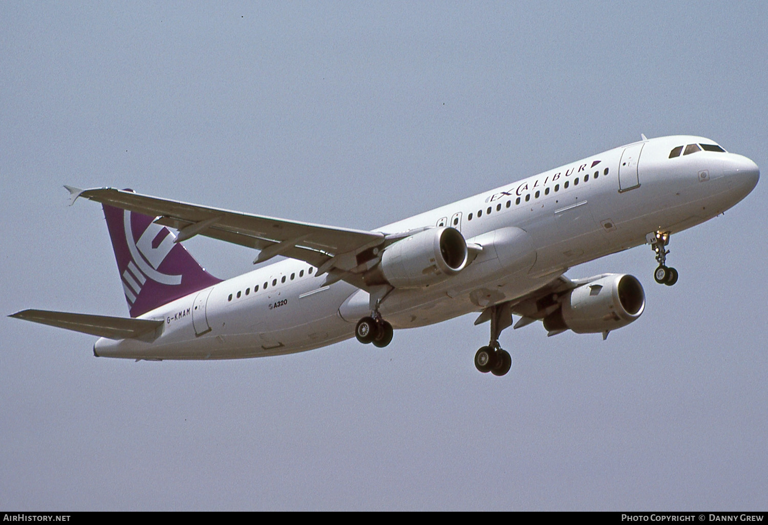 Aircraft Photo of G-KMAM | Airbus A320-211 | Excalibur | AirHistory.net #141854