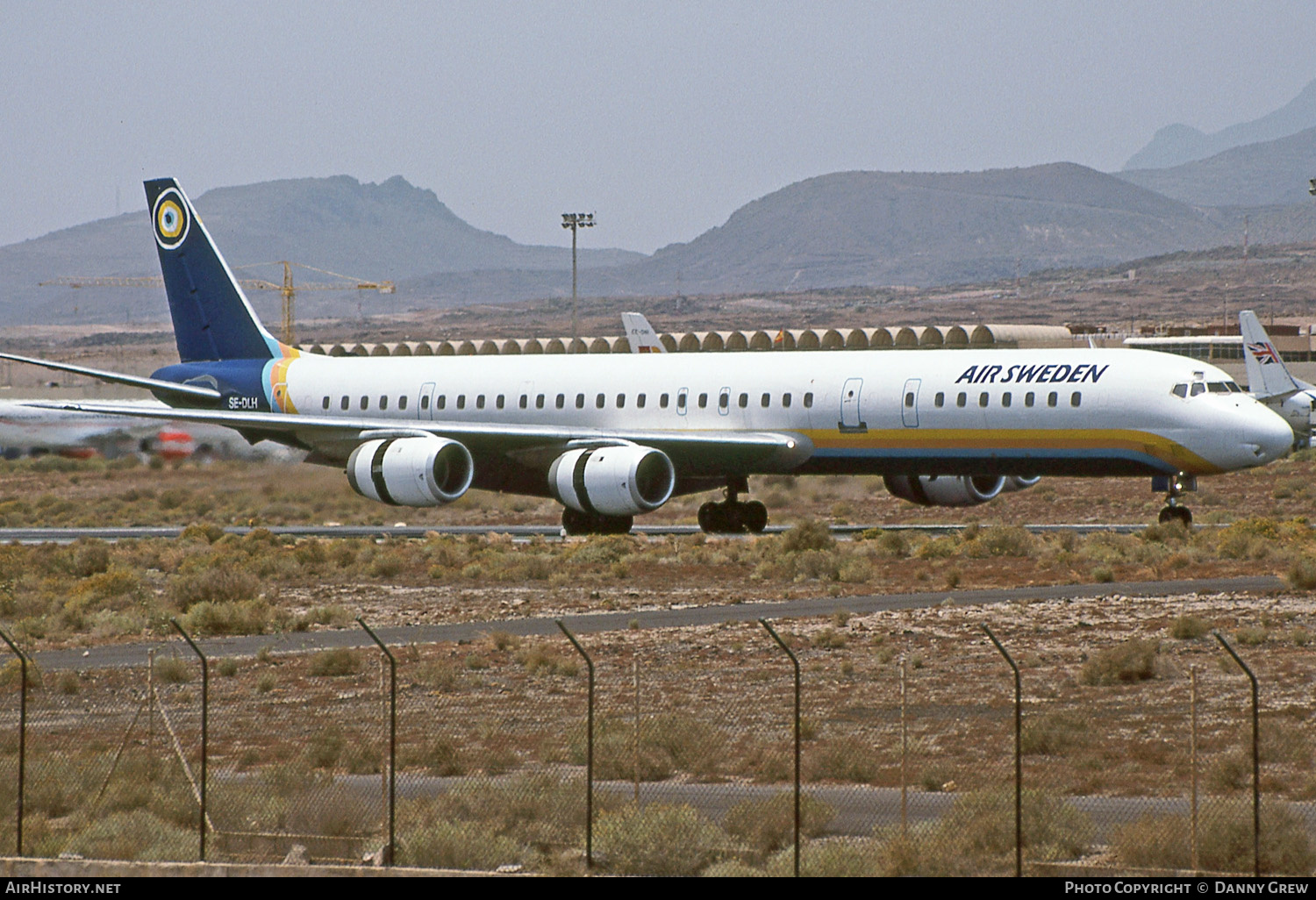 Aircraft Photo of SE-DLH | McDonnell Douglas DC-8-71(F) | Air Sweden | AirHistory.net #141858