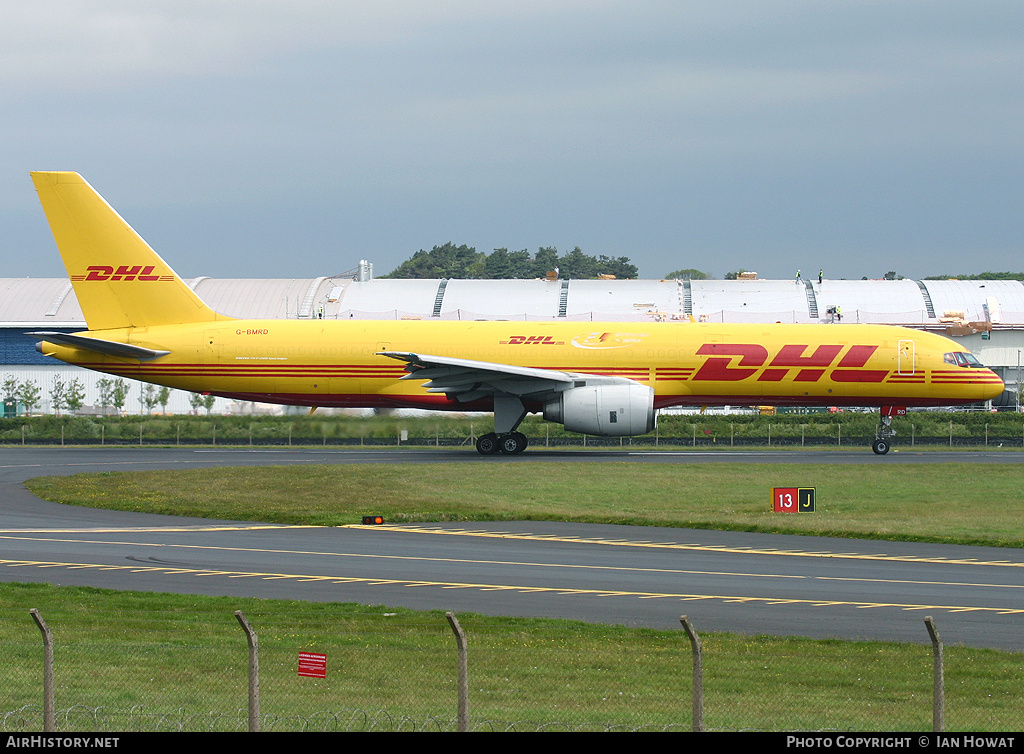 Aircraft Photo of G-BMRD | Boeing 757-236/SF | DHL International | AirHistory.net #141870