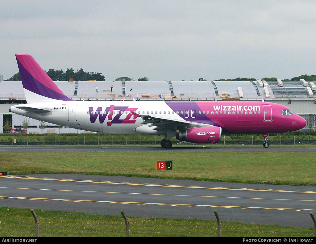 Aircraft Photo of HA-LPJ | Airbus A320-232 | Wizz Air | AirHistory.net #141874