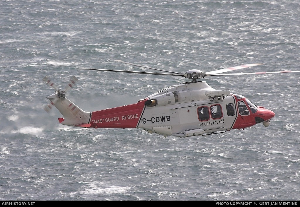 Aircraft Photo of G-CGWB | AgustaWestland AW-139 | HM Coastguard | AirHistory.net #141879